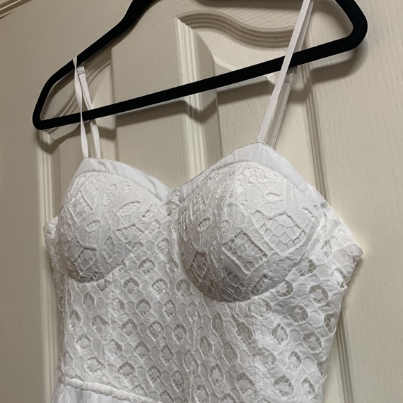 Soft comfortable fabric sun dress with a lining. - Picture 5 of 6